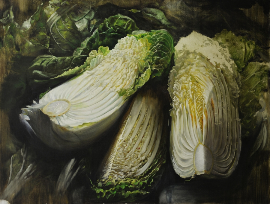 Cabagge, Oil, 125 x 95 cm