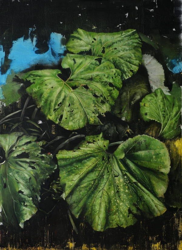Butterbur, Oil, 110 x 150 cm