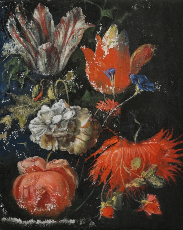 Dutch Flowers III, Oil, 50 x 60 cm