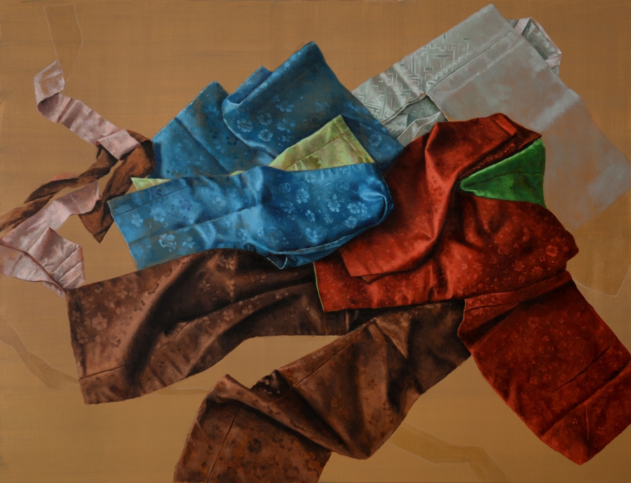 Samchon´s Hanbok, Oil, 170 x 130 cm